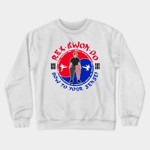 REX KWON DO Crewneck Sweatshirt by darklordpug